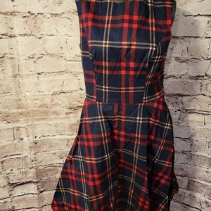 Retro Fit and Flare dress